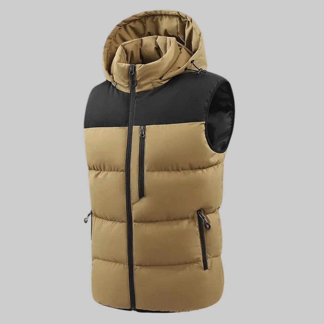 Men | Hooded Puffer Gilet