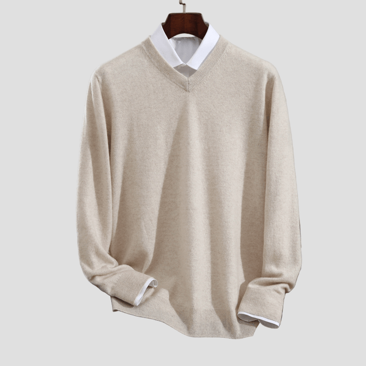 Men | V-neck Basic Sweater