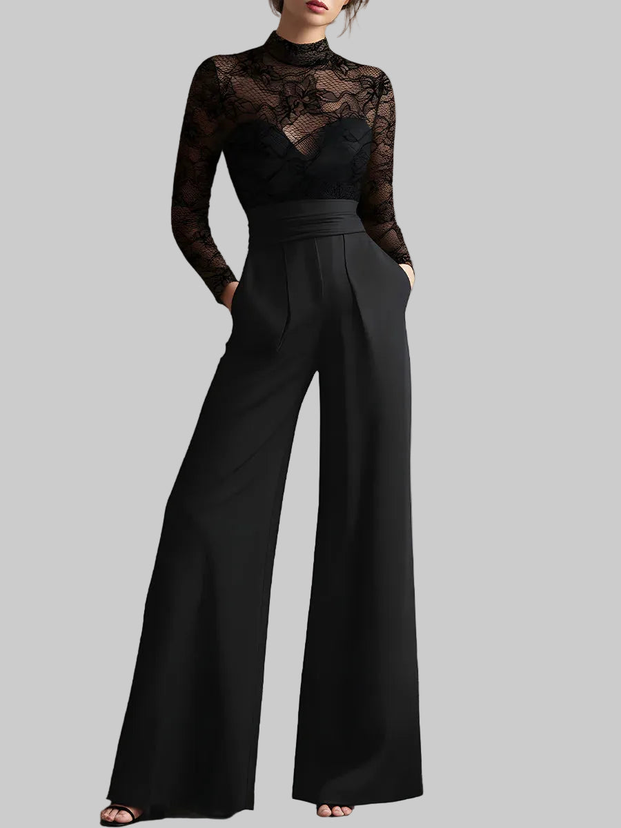Women | Lace Evening Jumpsuit