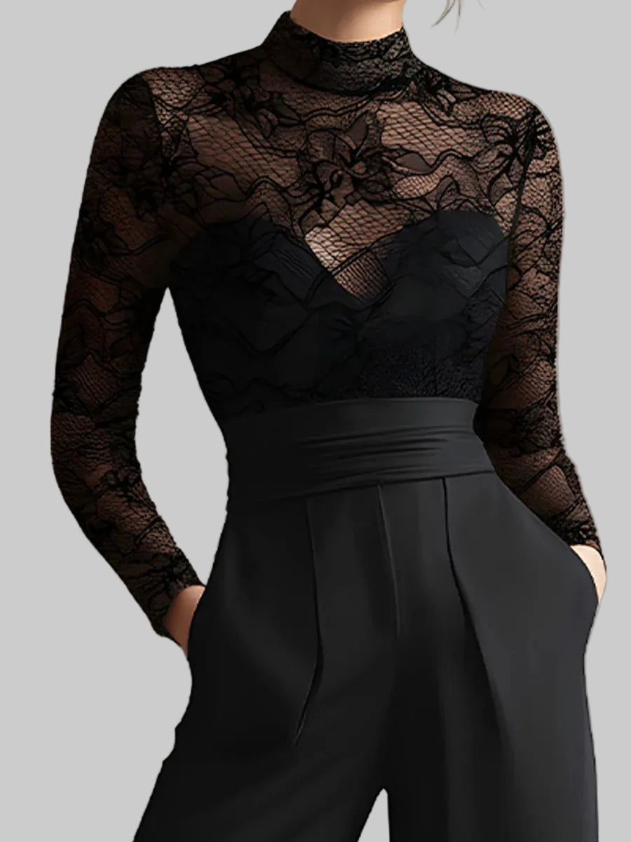 Women | Lace Evening Jumpsuit