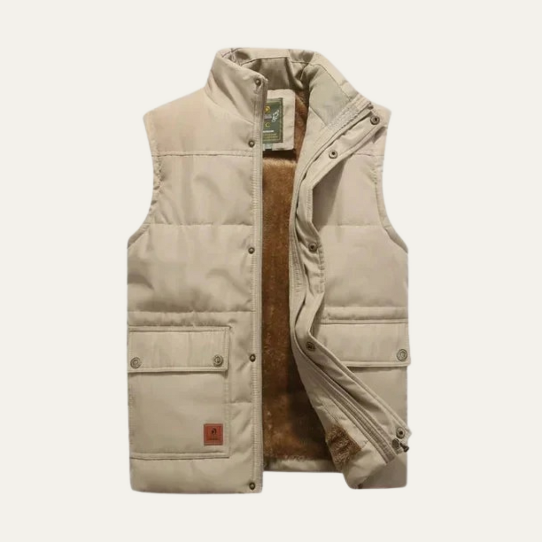 Men | Modern Fleece Lined Vest