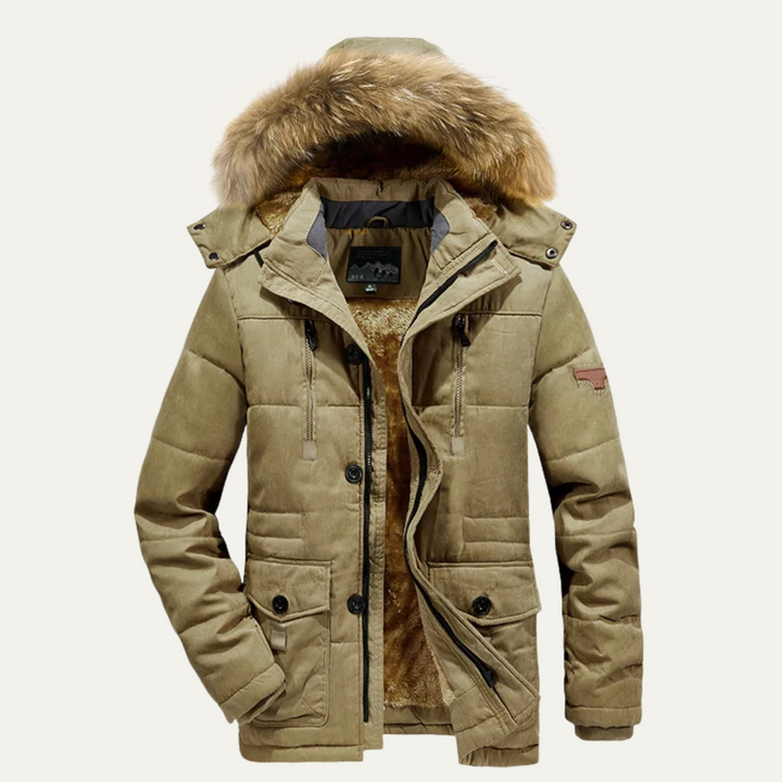 Men | Parka Jacket with Fleece Lining
