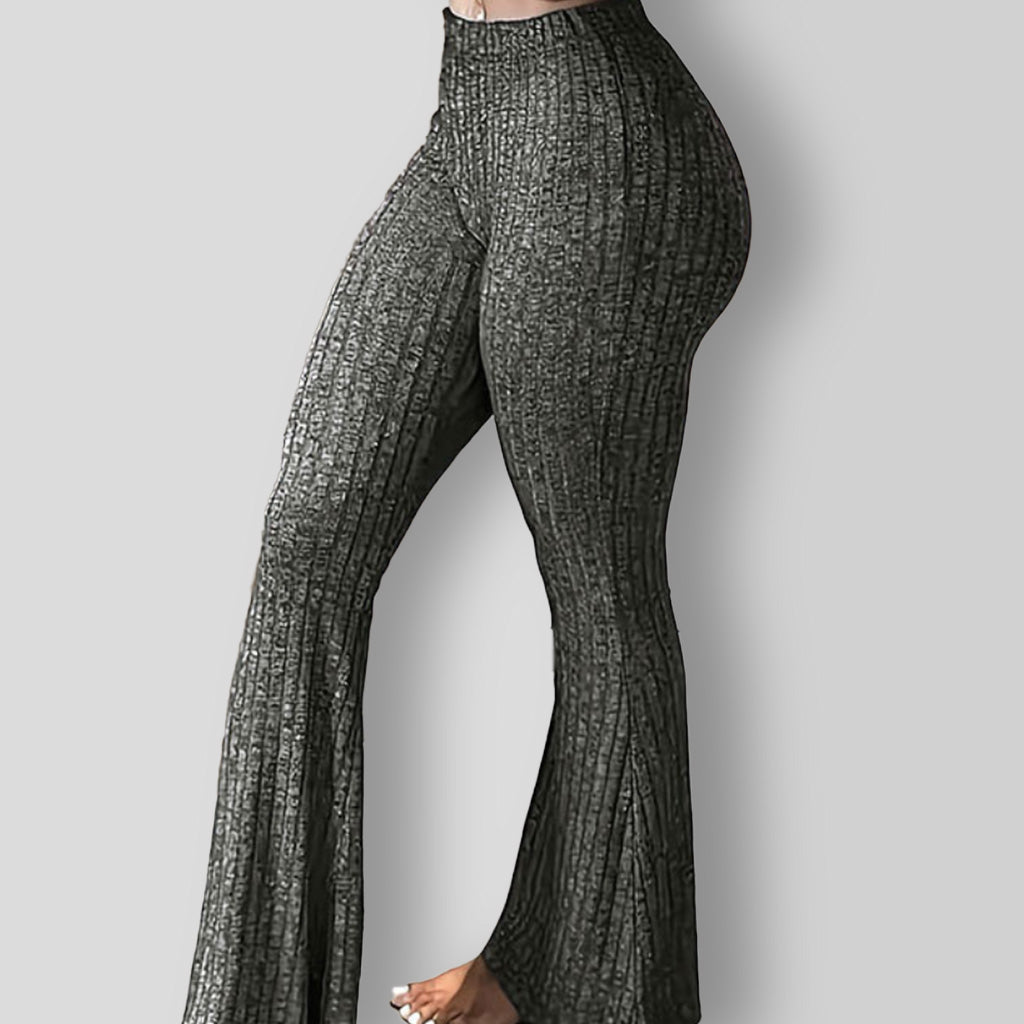 Women | Elastic Striped Pants