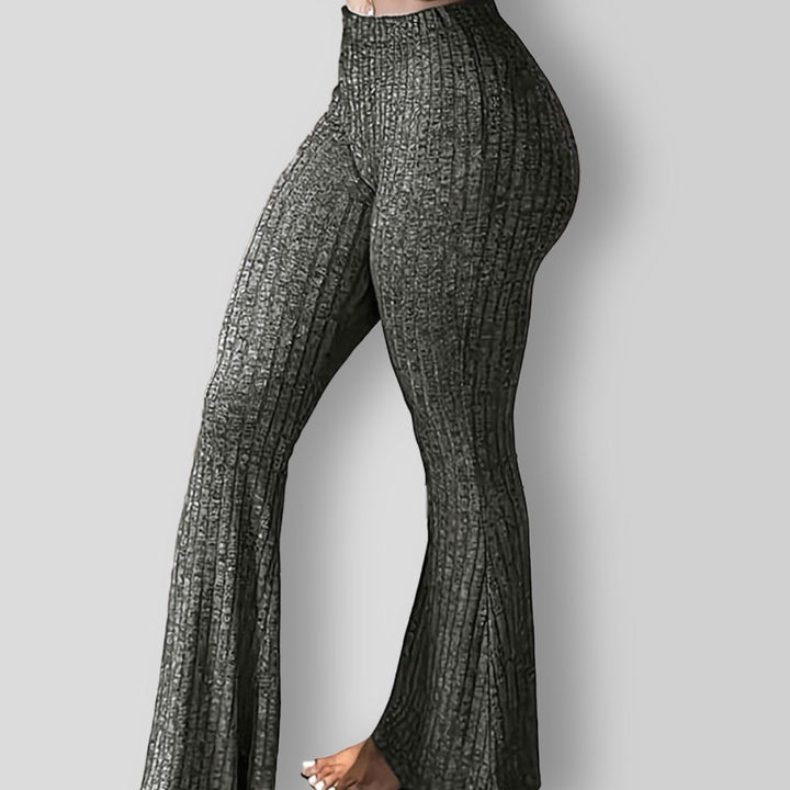 Women | Elastic Striped Pants