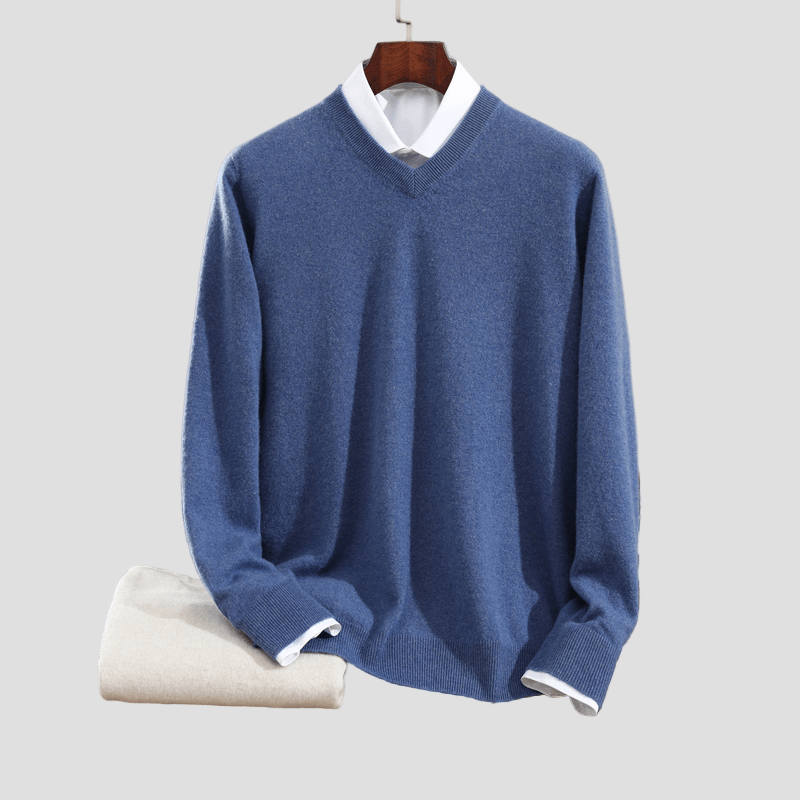 Men | V-neck Basic Sweater