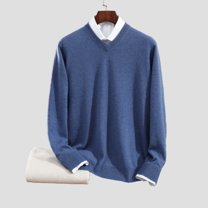 Men | V-neck Basic Sweater
