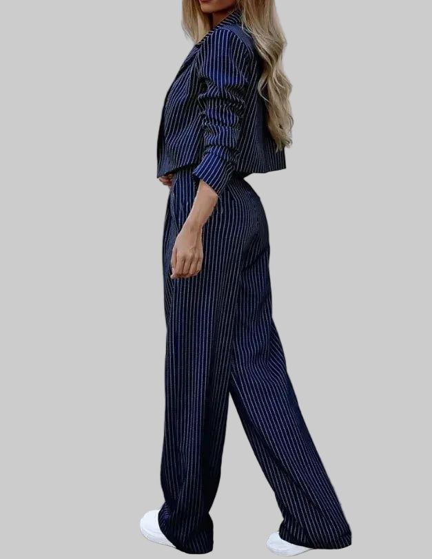 Women | Two-piece Stripped Suit