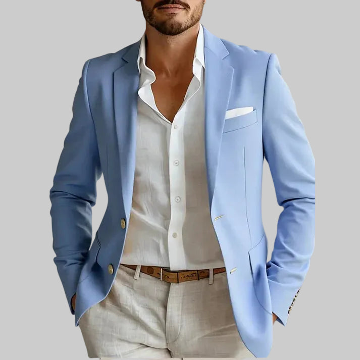 Men | Two-Piece Linen-Blend Suit