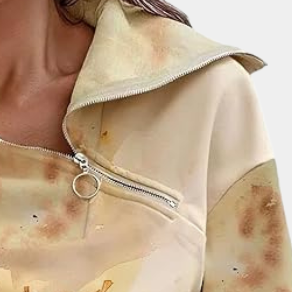 Women | Autumn Leaf Print Sweater