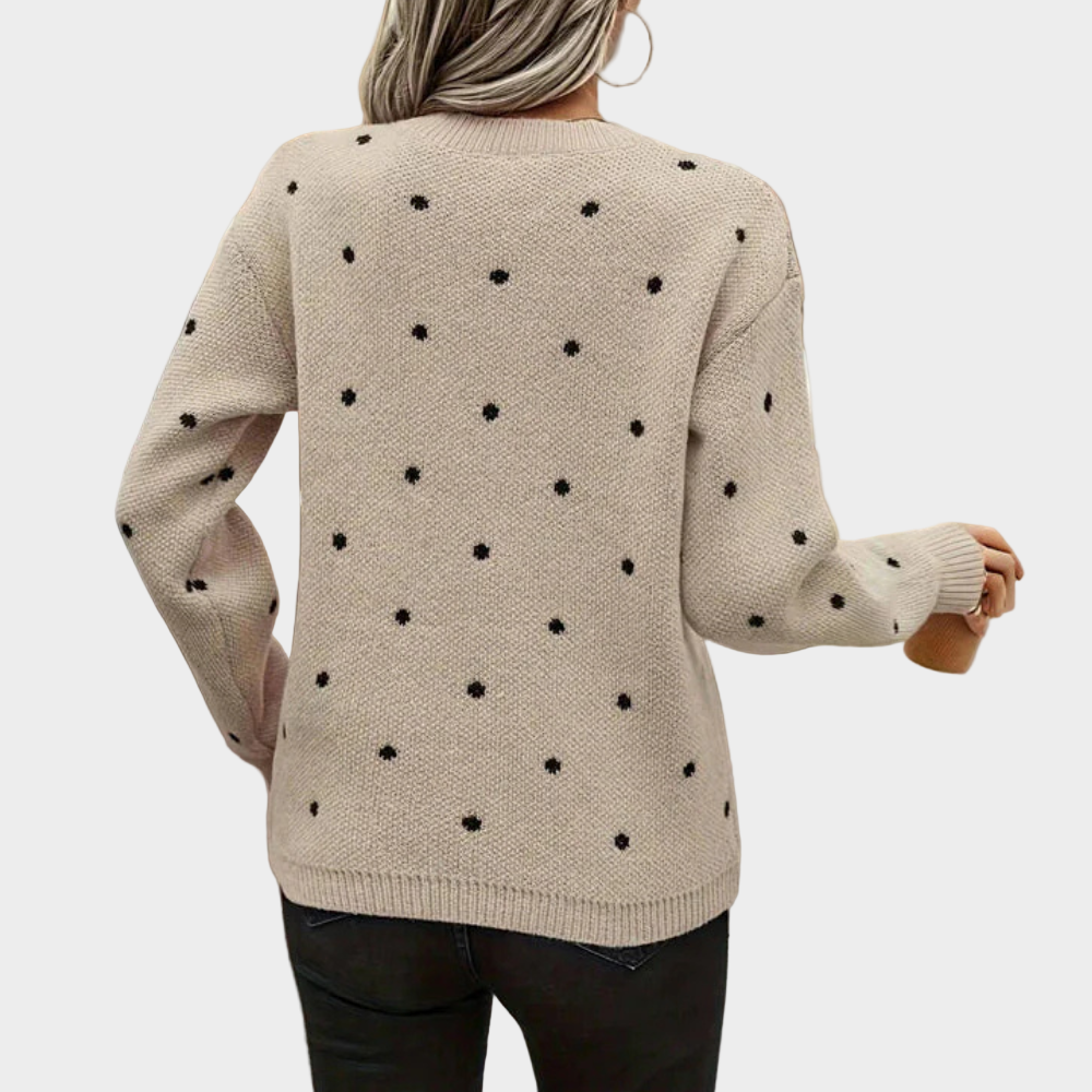 Women | Polka dot sweater