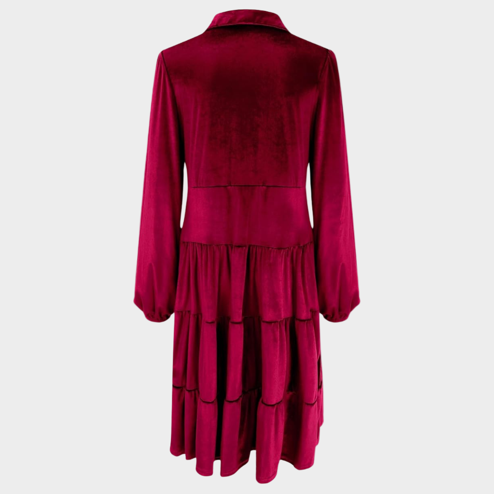 Women | Long-sleeved midi dress