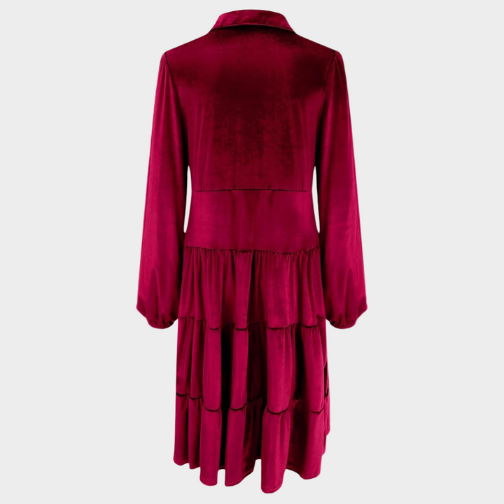 Women | Long-sleeved midi dress