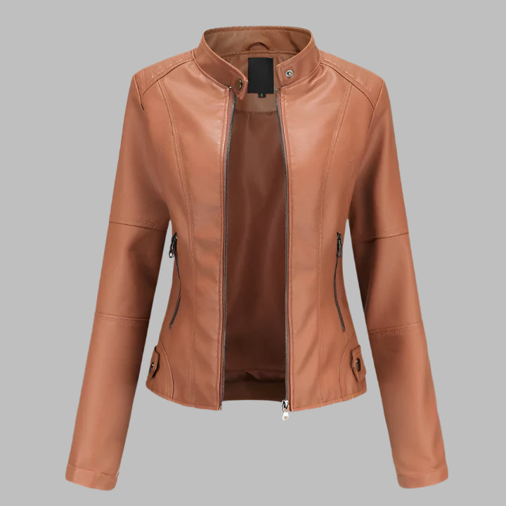Women | Zip-up jacket with stand-up collar