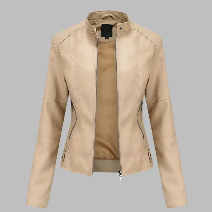 Women | Zip-up jacket with stand-up collar