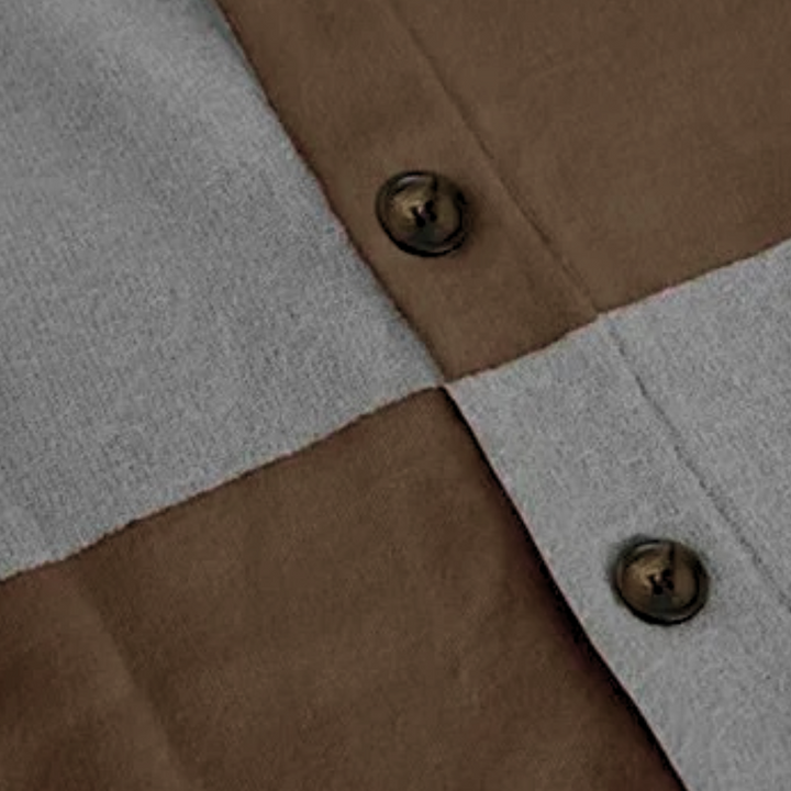 Men | Color block cardigan