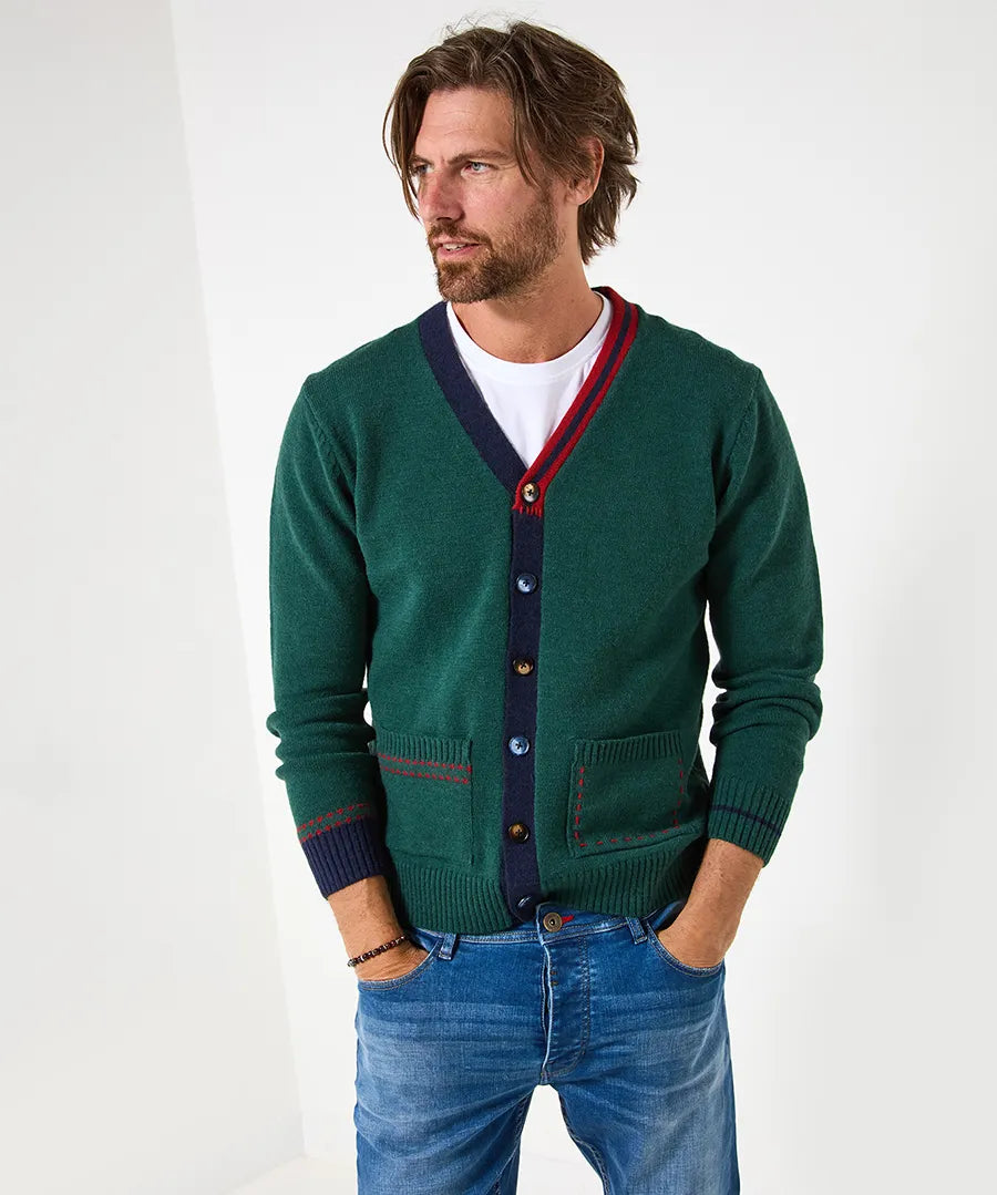 Men | Knitted cardigan with two pockets