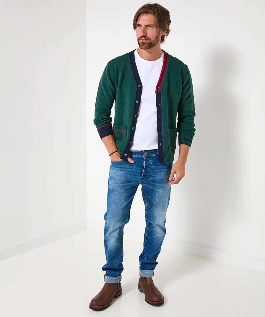 Men | Knitted cardigan with two pockets
