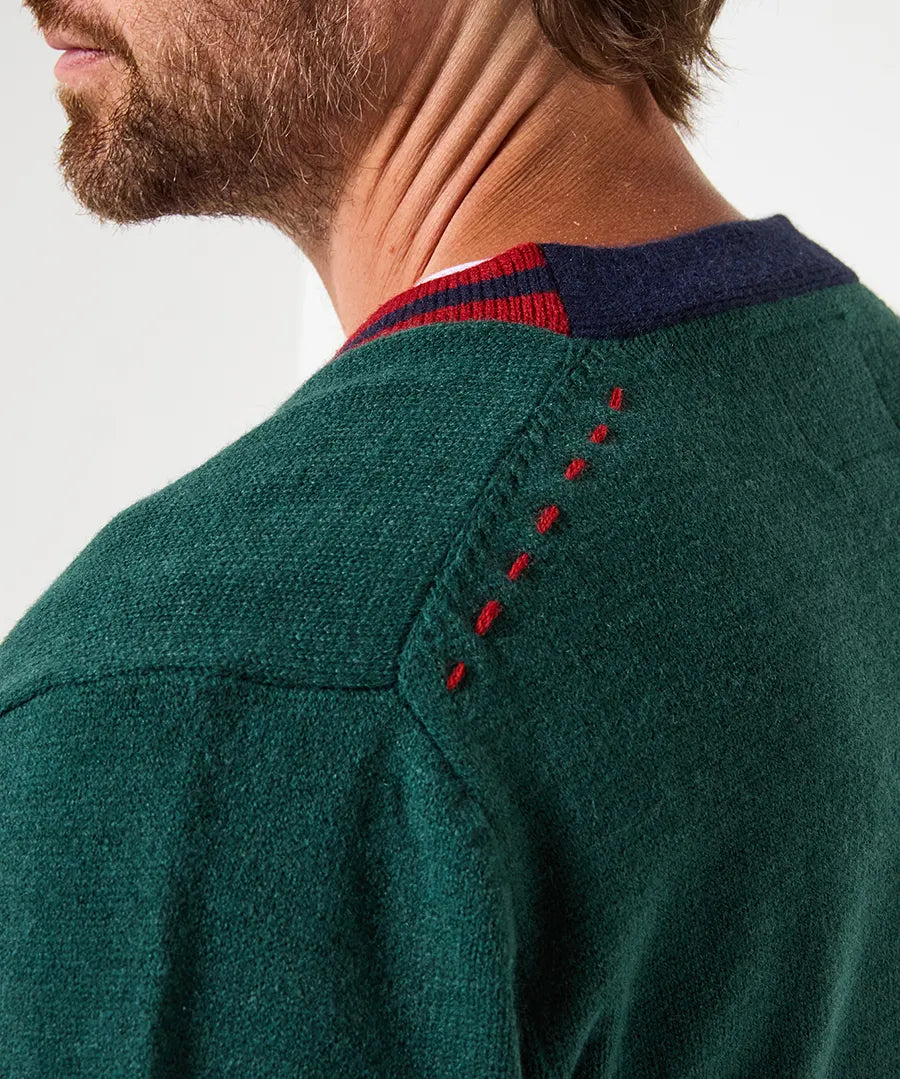 Men | Knitted cardigan with two pockets