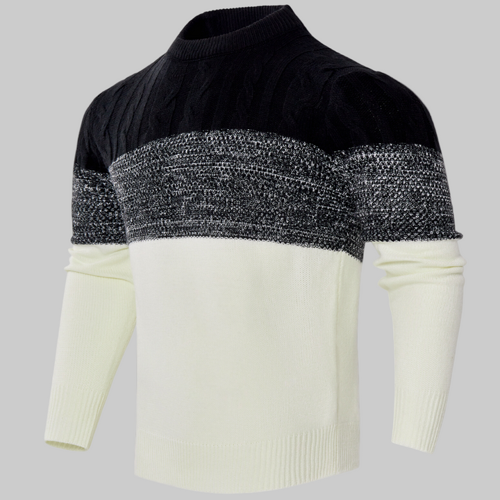 Men | Braided Pattern Sweater