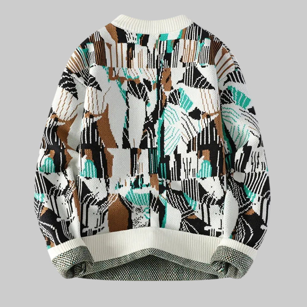 Men | Geometric print sweater