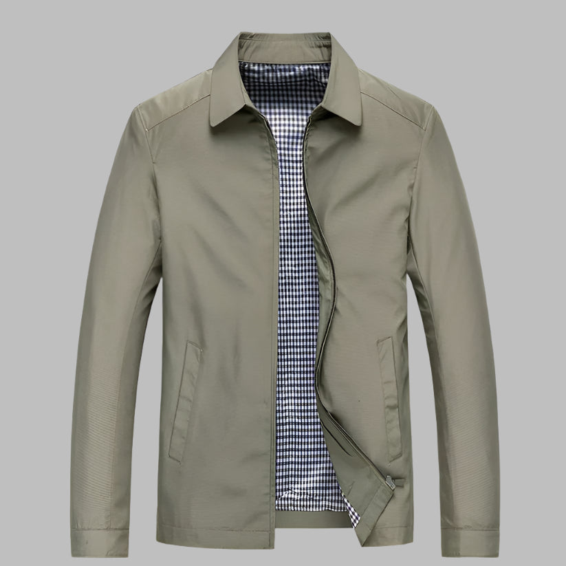 Men | Zippered jacket with classic collar