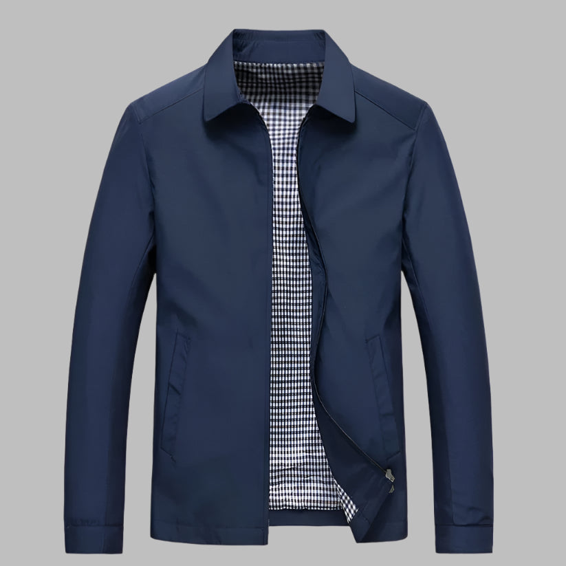 Men | Zippered jacket with classic collar