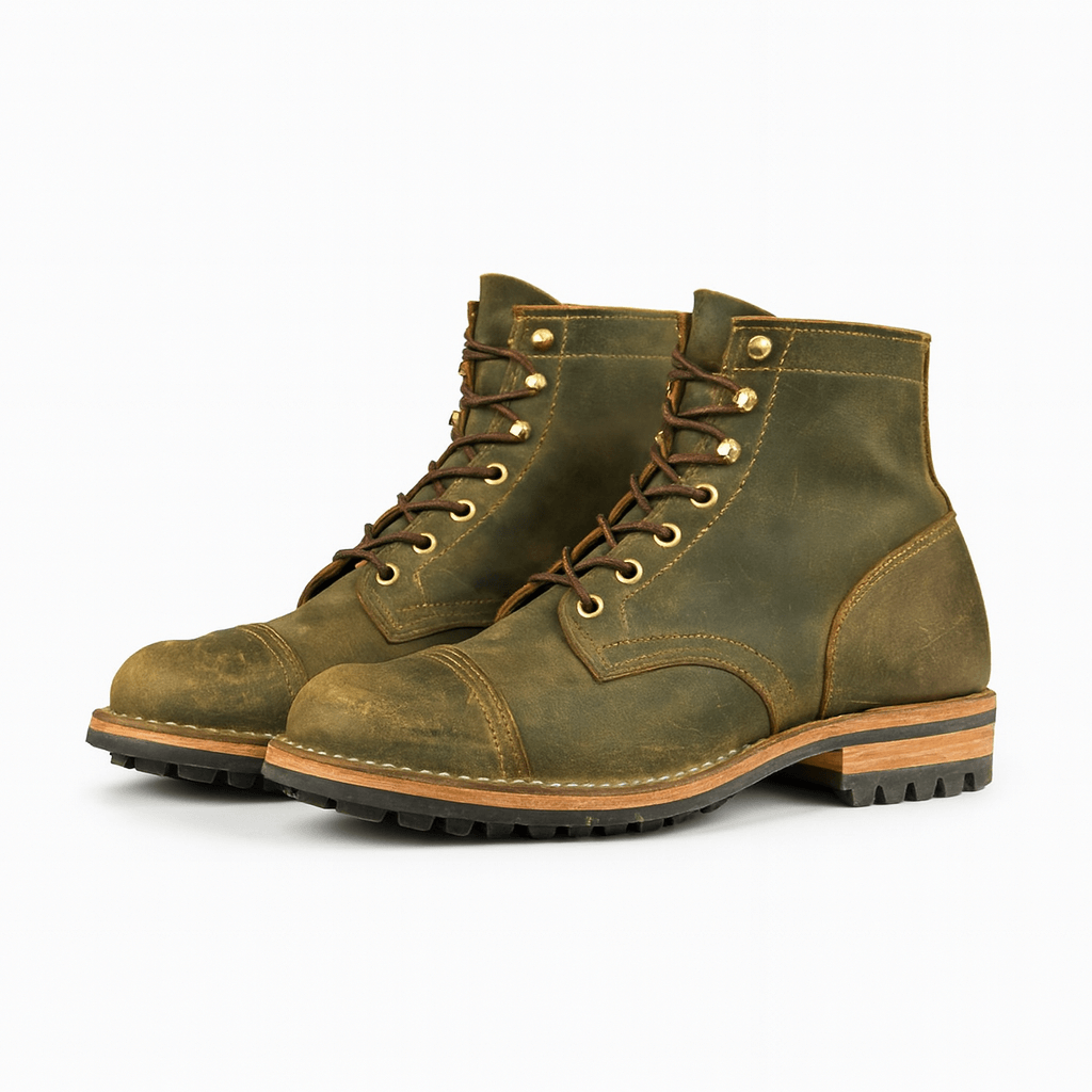 Men | Cap-Toe Ankle Boots