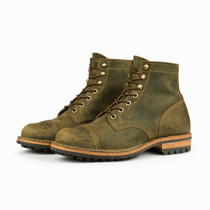Men | Cap-Toe Ankle Boots