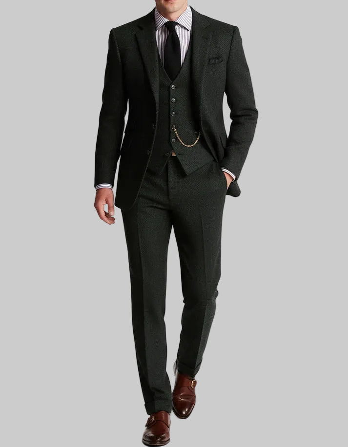 Men | Three-Piece Tweed Suit