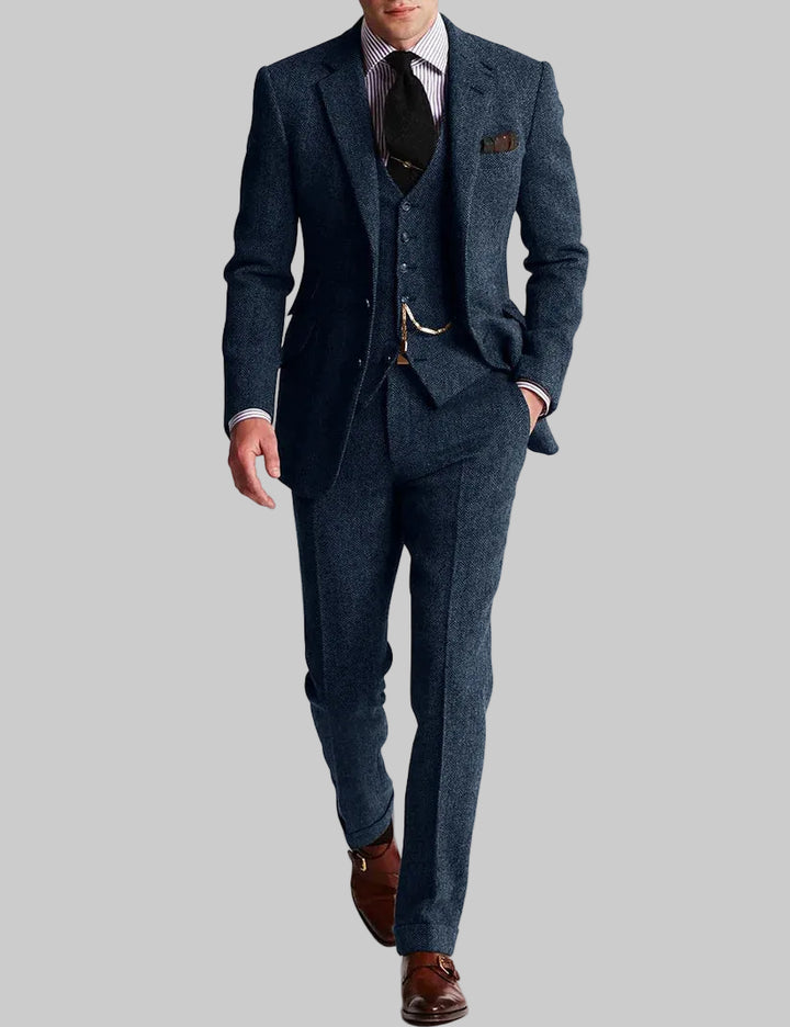 Men | Three-Piece Tweed Suit