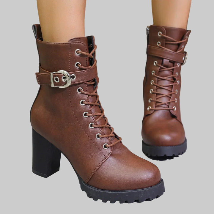 Women |  Flared heel ankle boots