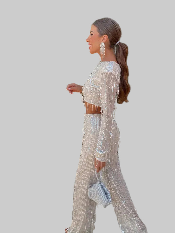 Women | Two-piece Sequin Set