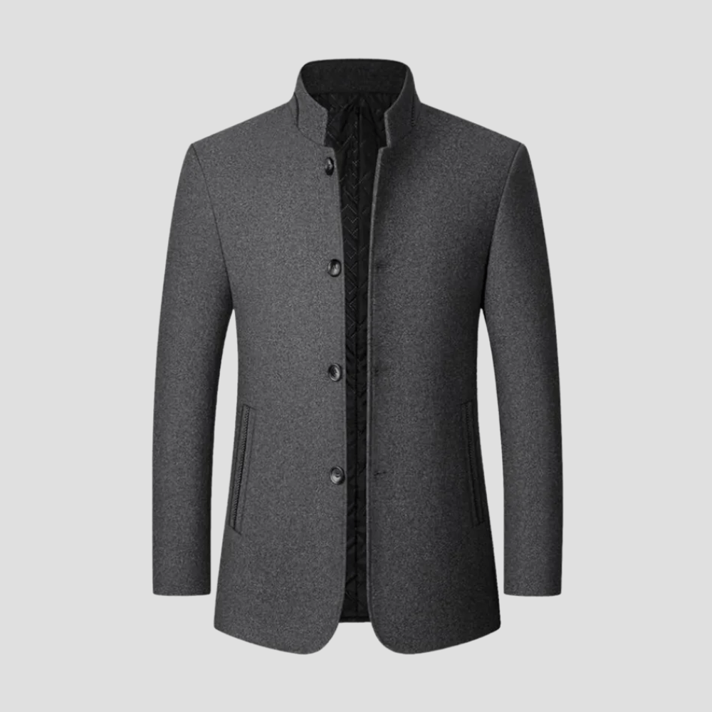 Men | Stand-collar Coat