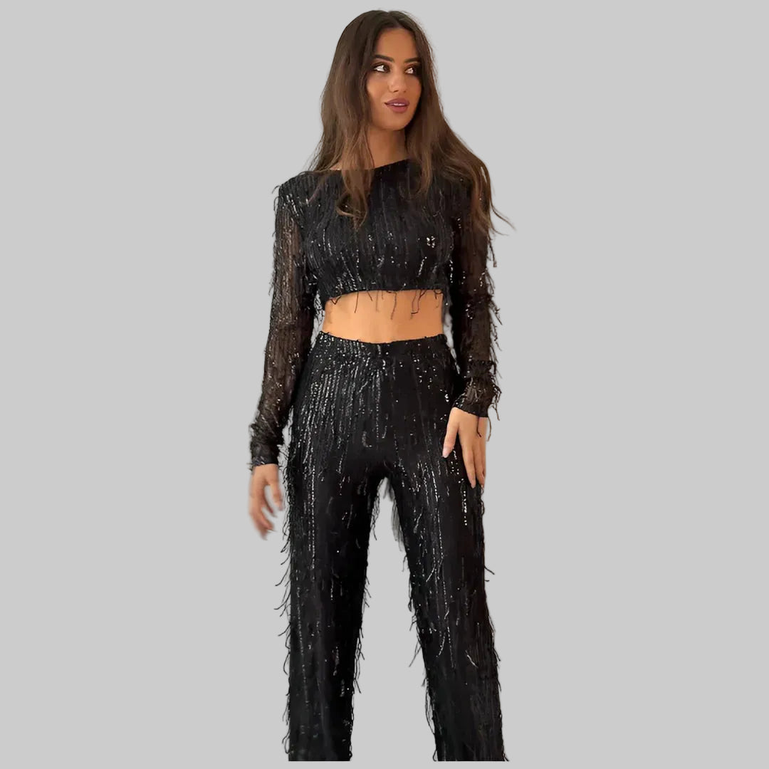 Women | Two-piece Sequin Set