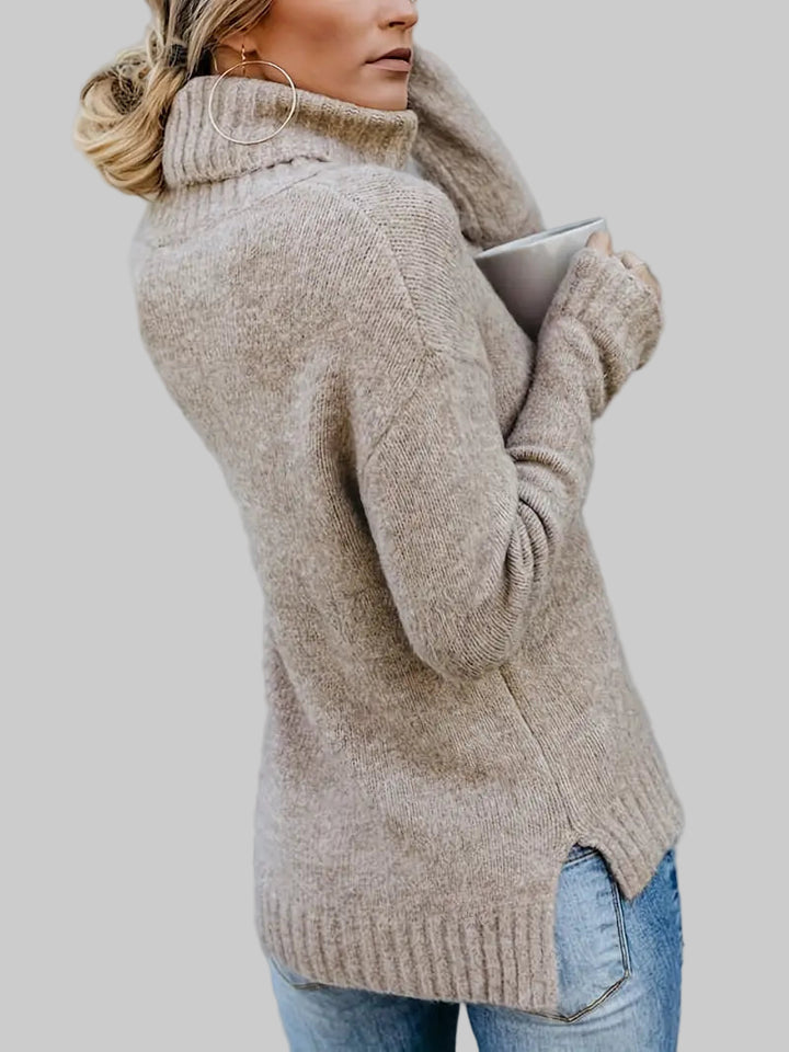 Women | Long-sleeved turtleneck sweater