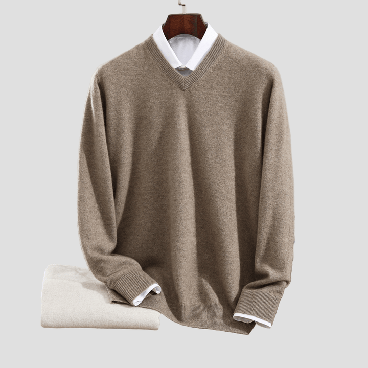 Men | V-neck Basic Sweater