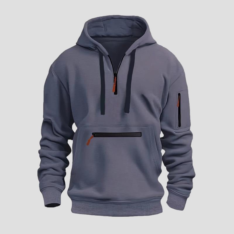 Men | Hooded Sweater with Zipped pockets