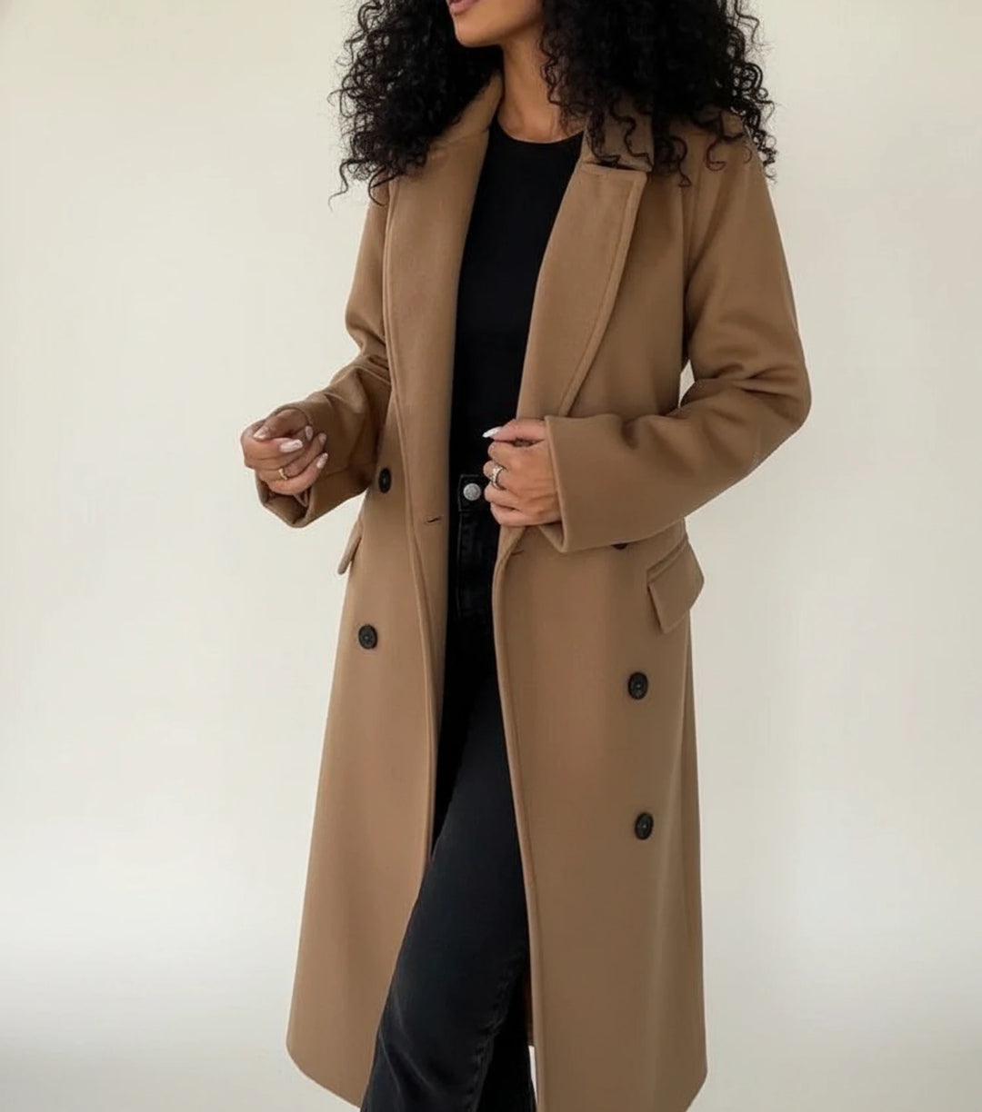 Women | Belted Long Coat