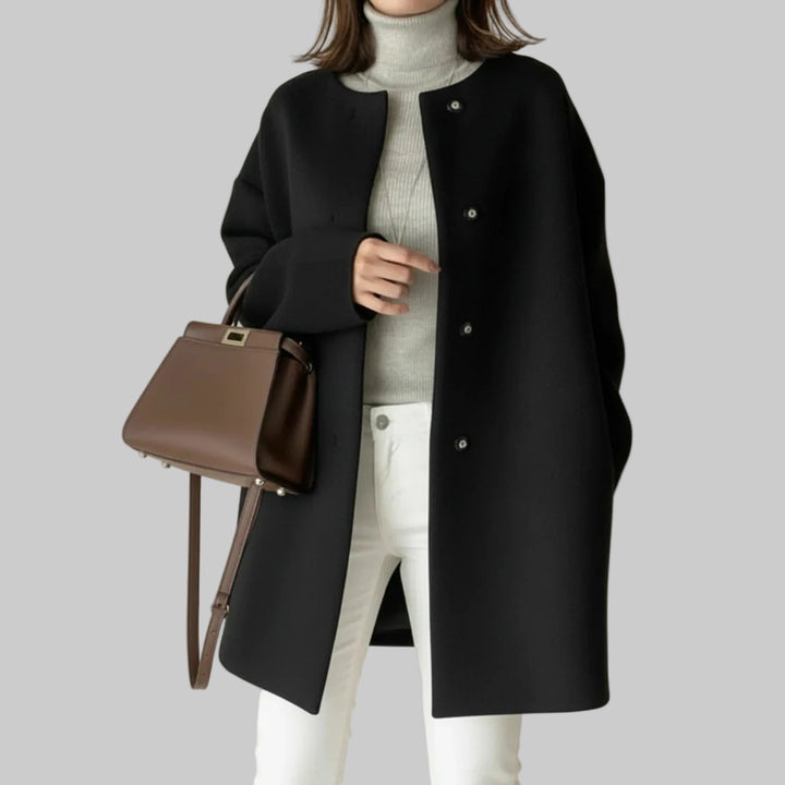 Women | Round Neck Coat