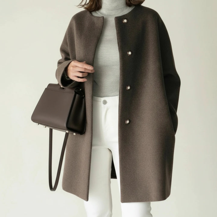 Women | Round Neck Coat