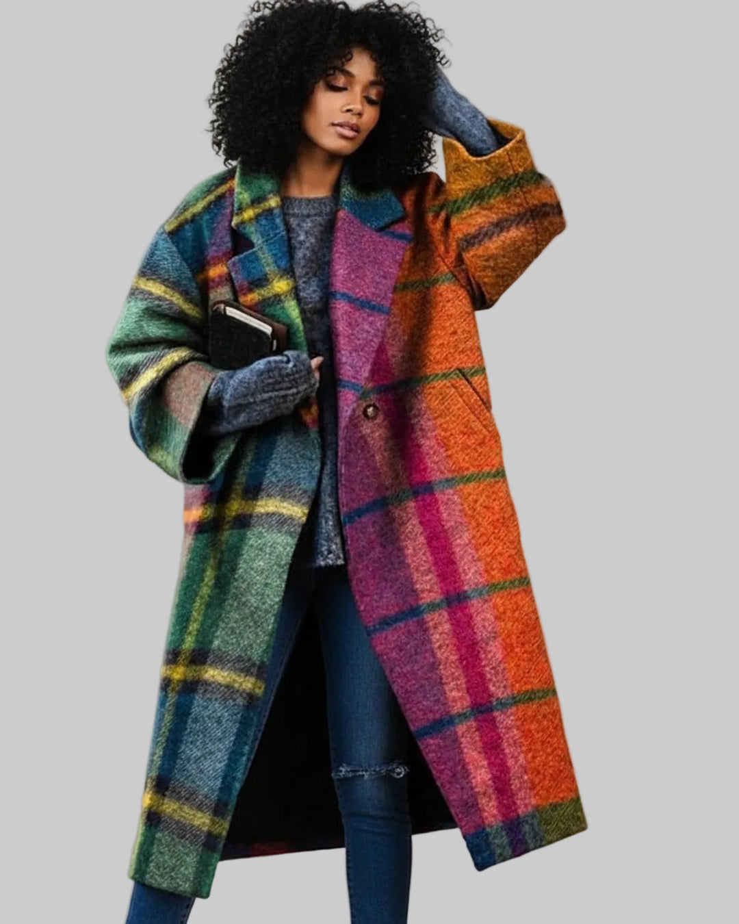 Women | Colorful Long Coat